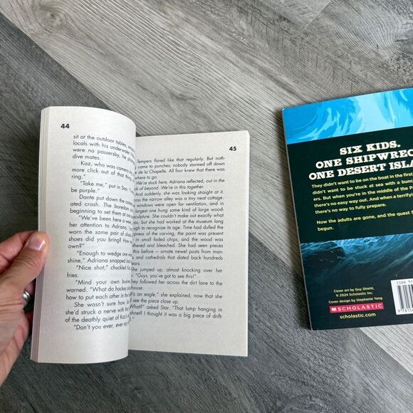 Gordon Korman Book Set 2 Dive Island Scholastic Young Reader - Picture 4 of 5